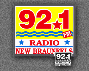 KNBT Americana Radio Logo Design